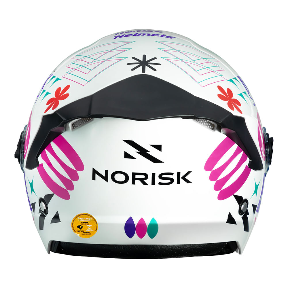 CAPACETE NORISK NEO BUDDY ROSA - Image 6