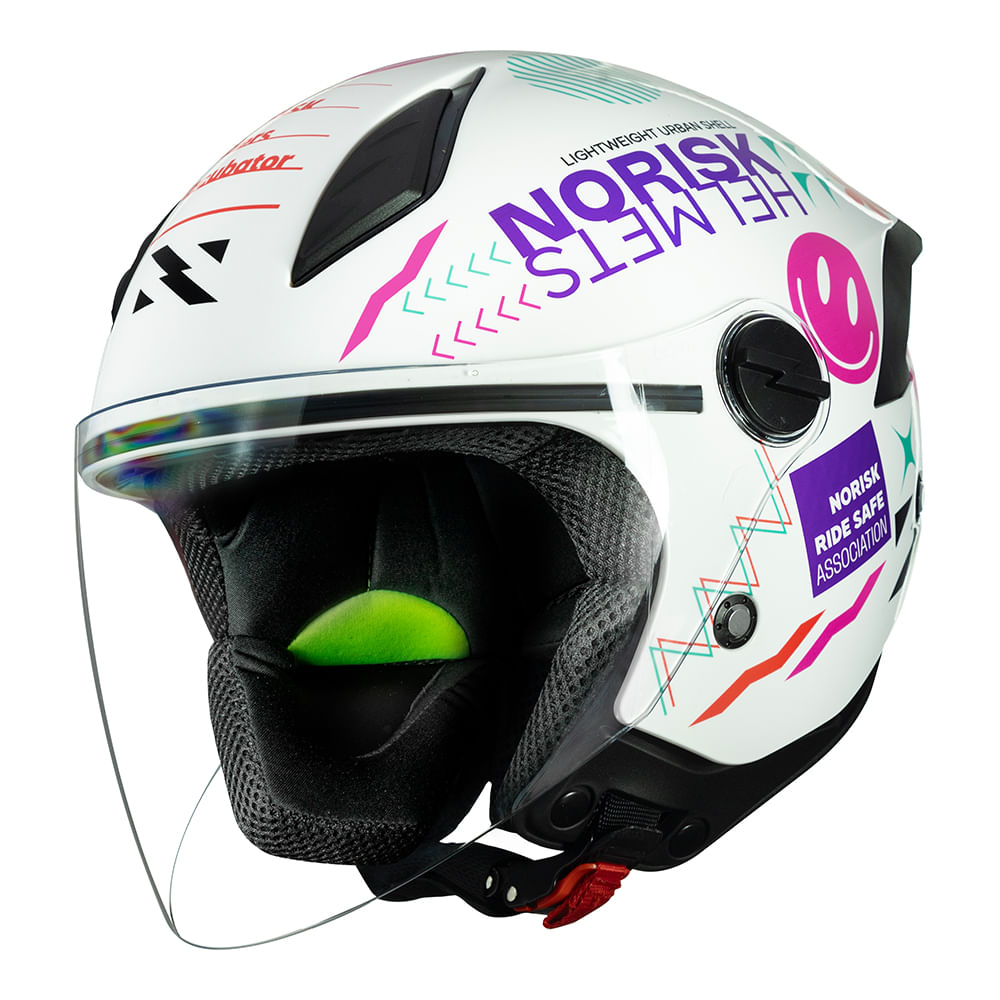 CAPACETE NORISK NEO BUDDY ROSA - Image 3