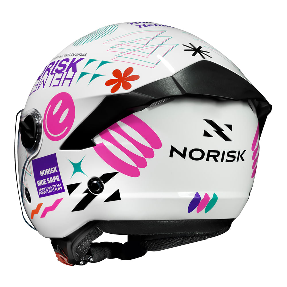 CAPACETE NORISK NEO BUDDY ROSA - Image 4
