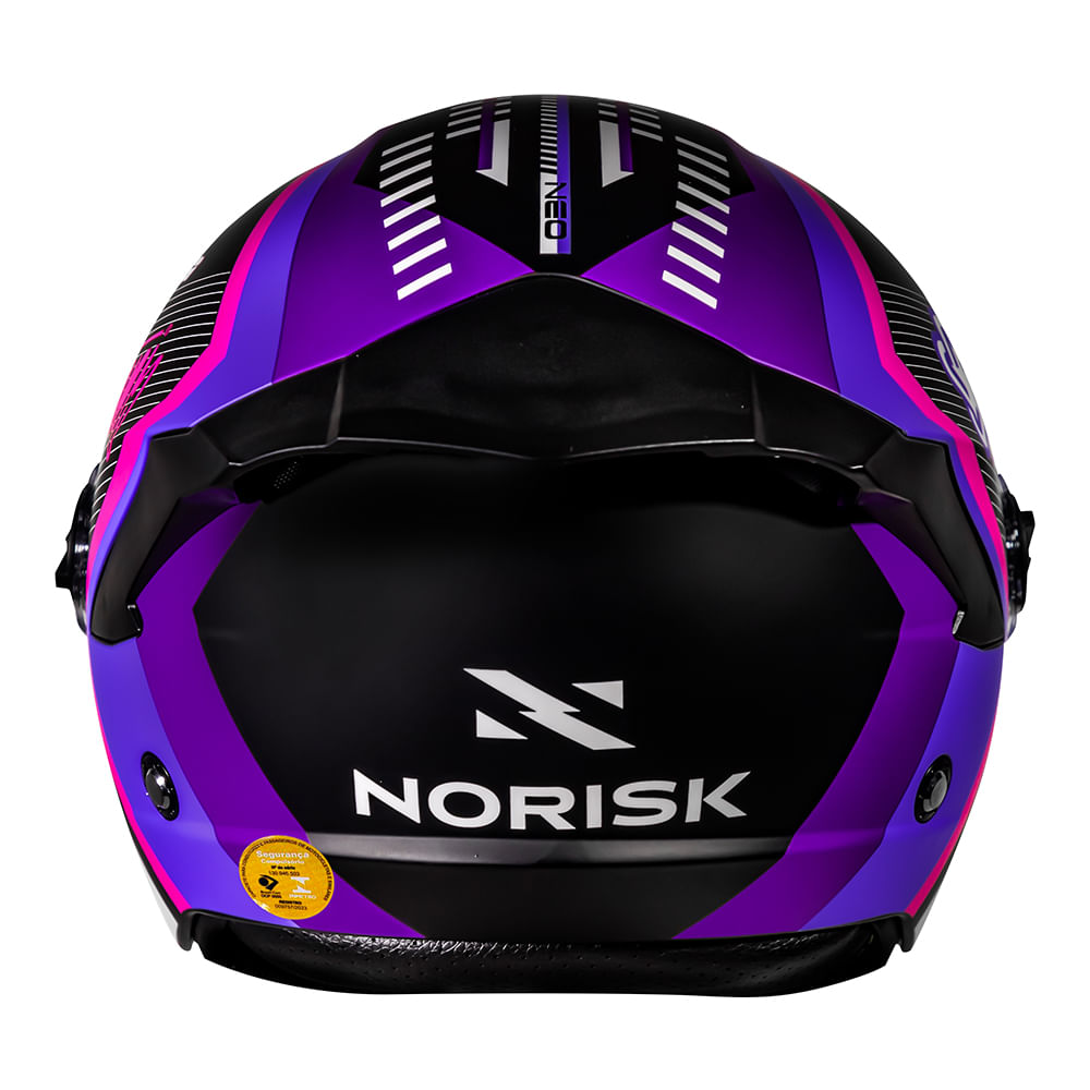 CAPACETE NORISK NEO VIZION ROXO - Image 6