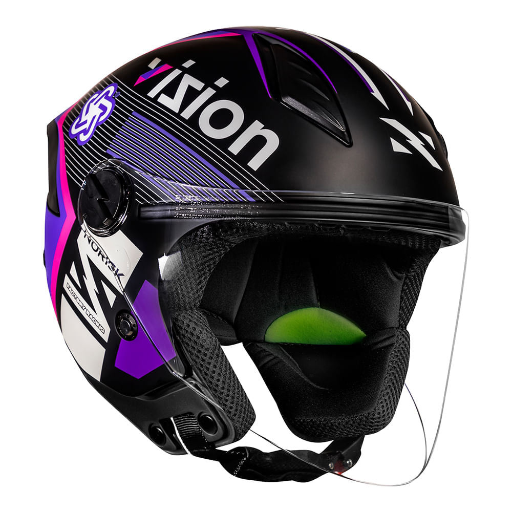 CAPACETE NORISK NEO VIZION ROXO - Image 8