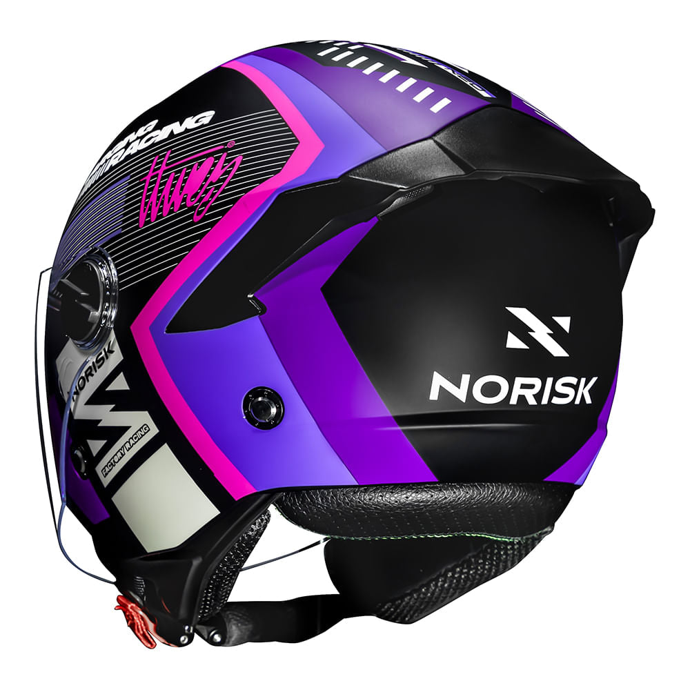 CAPACETE NORISK NEO VIZION ROXO - Image 2
