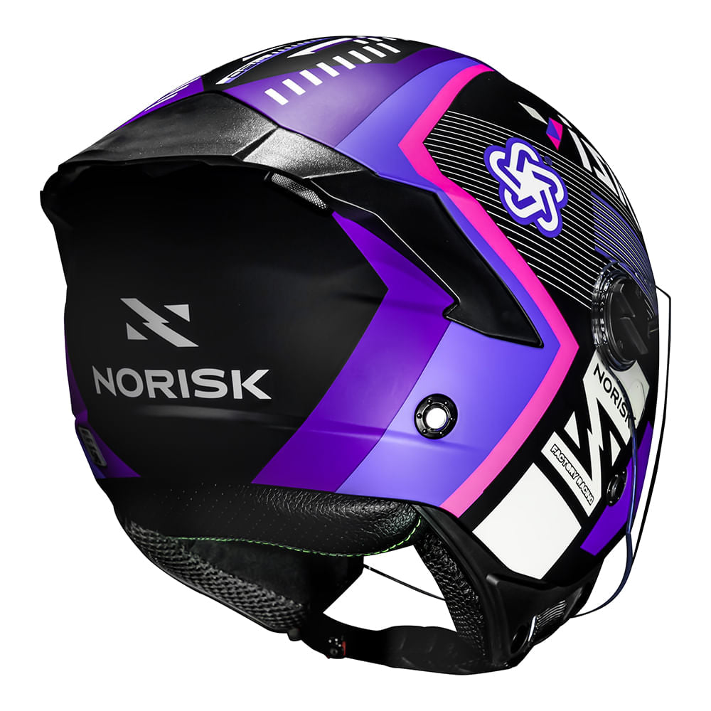 CAPACETE NORISK NEO VIZION ROXO - Image 4