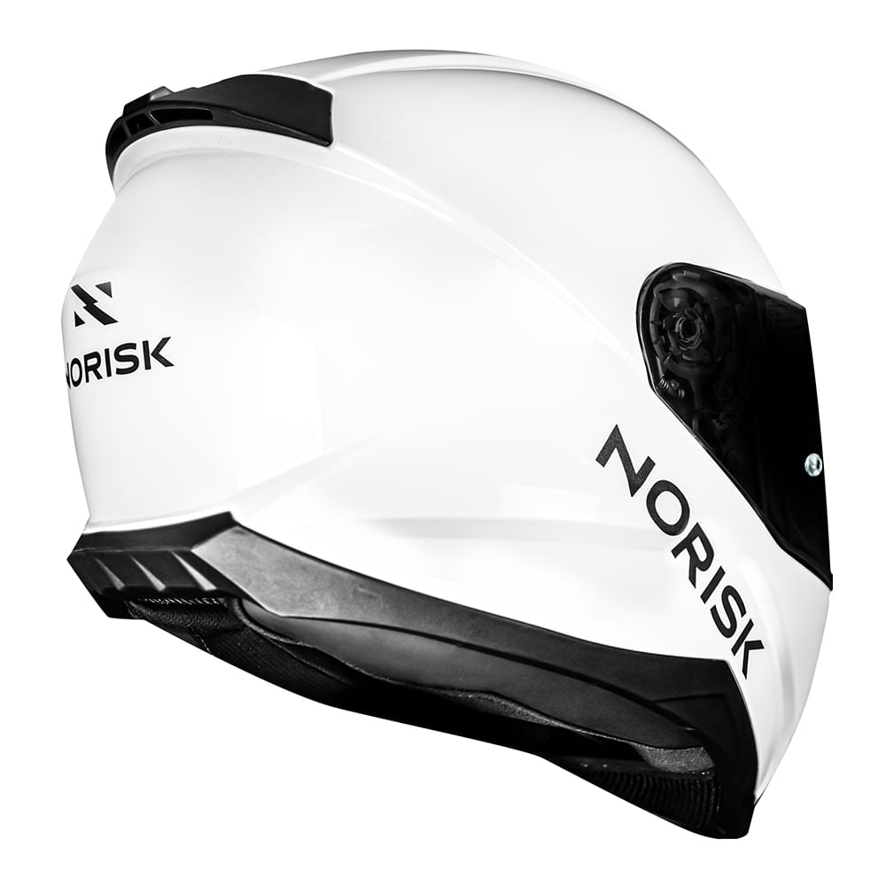 CAPACETE NORISK RAZOR MONOCOLOR BRANCO - Image 3