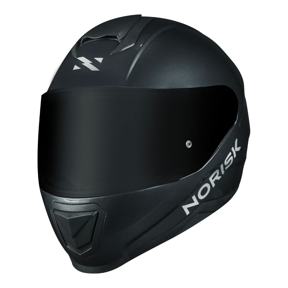CAPACETE NORISK RAZOR MONOCOLOR CINZA - Image 4
