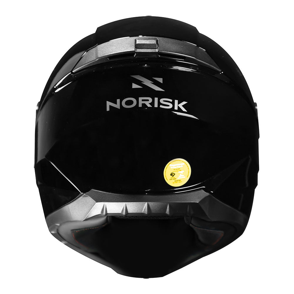 CAPACETE NORISK RAZOR SOLID BLACK - Image 3