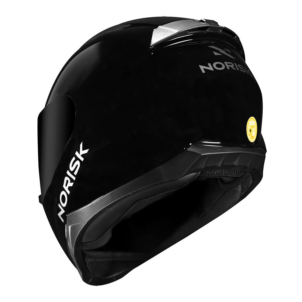 CAPACETE NORISK RAZOR SOLID BLACK - Image 7