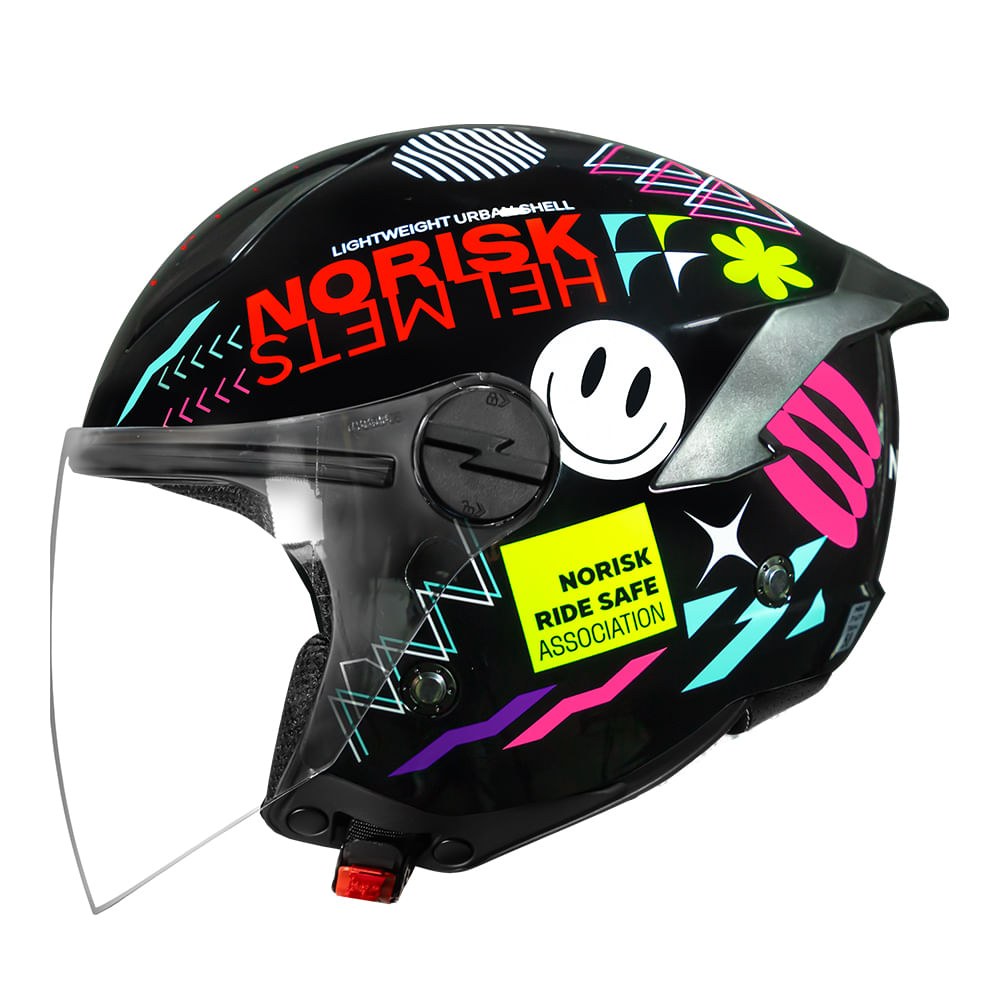 CAPACETE NORISK NEO BUDDY PRETO - Image 2