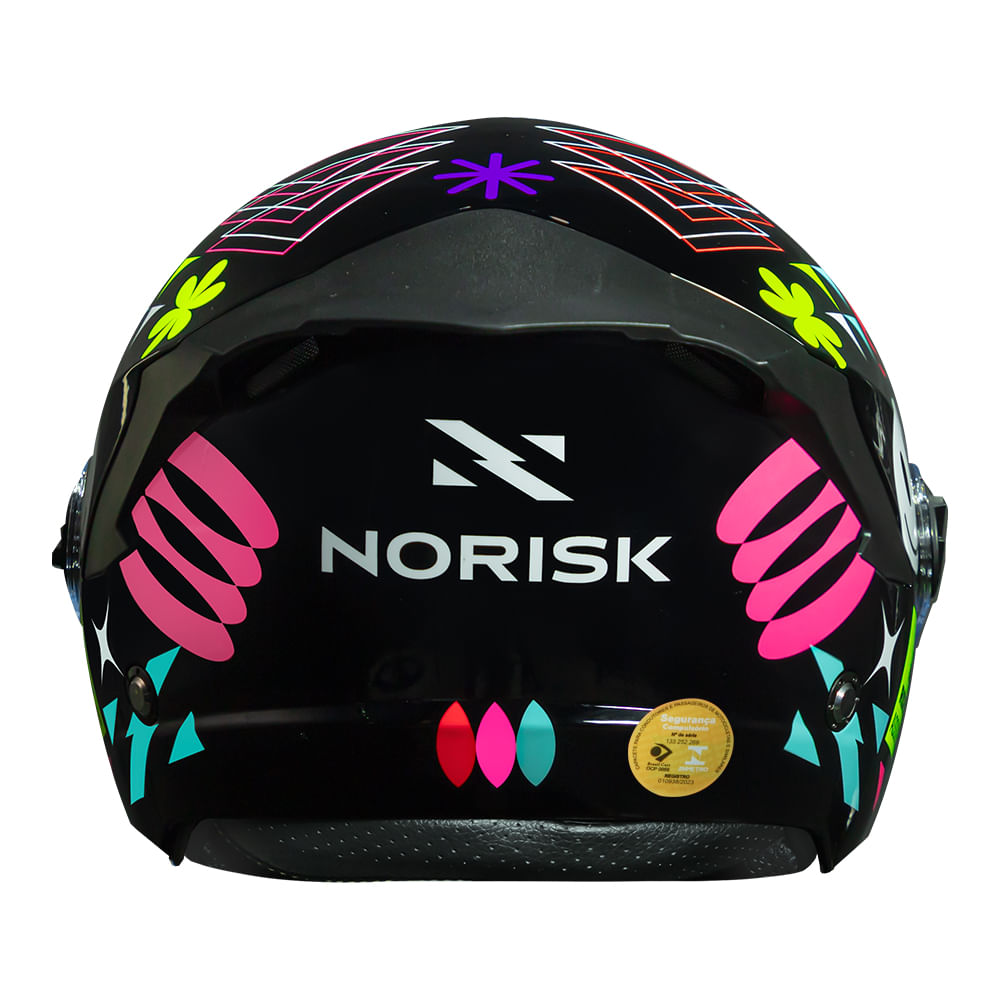 CAPACETE NORISK NEO BUDDY PRETO - Image 3