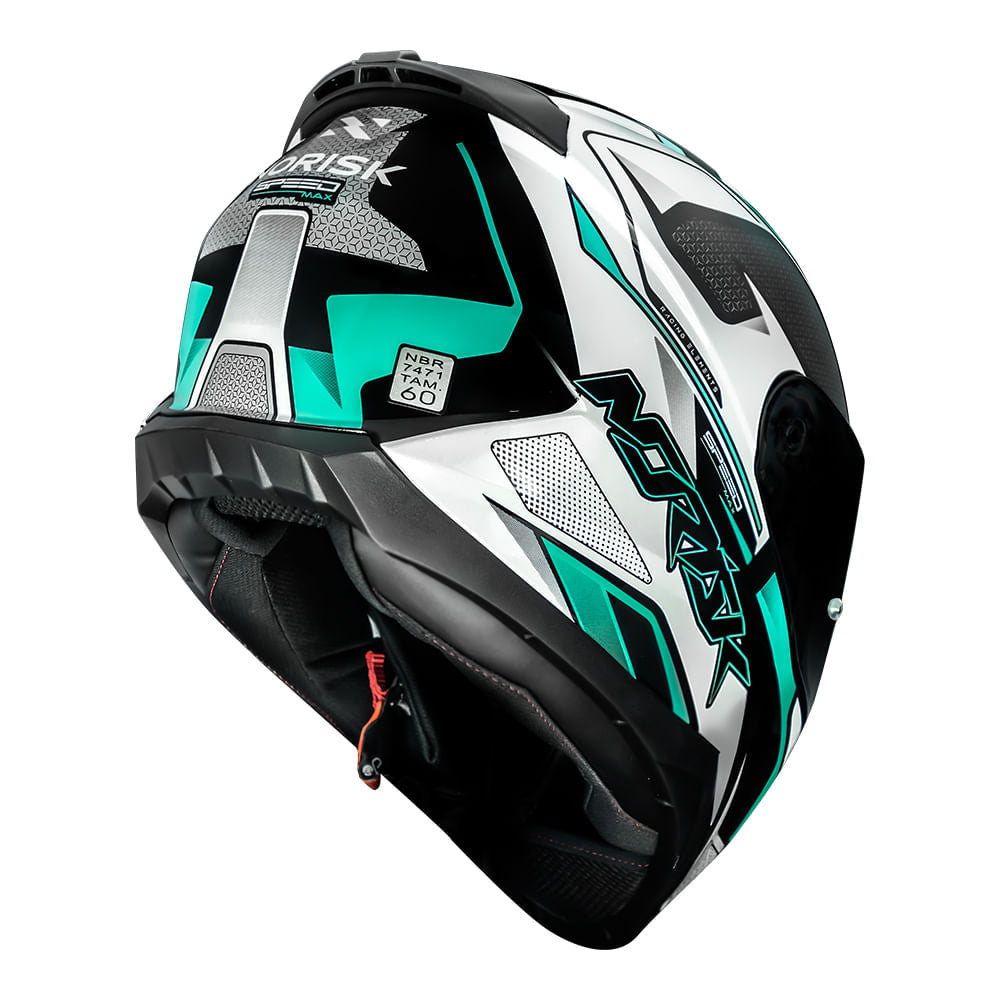 CAPACETE NORISK RAZOR SPEEDMAX VERDE - Image 2
