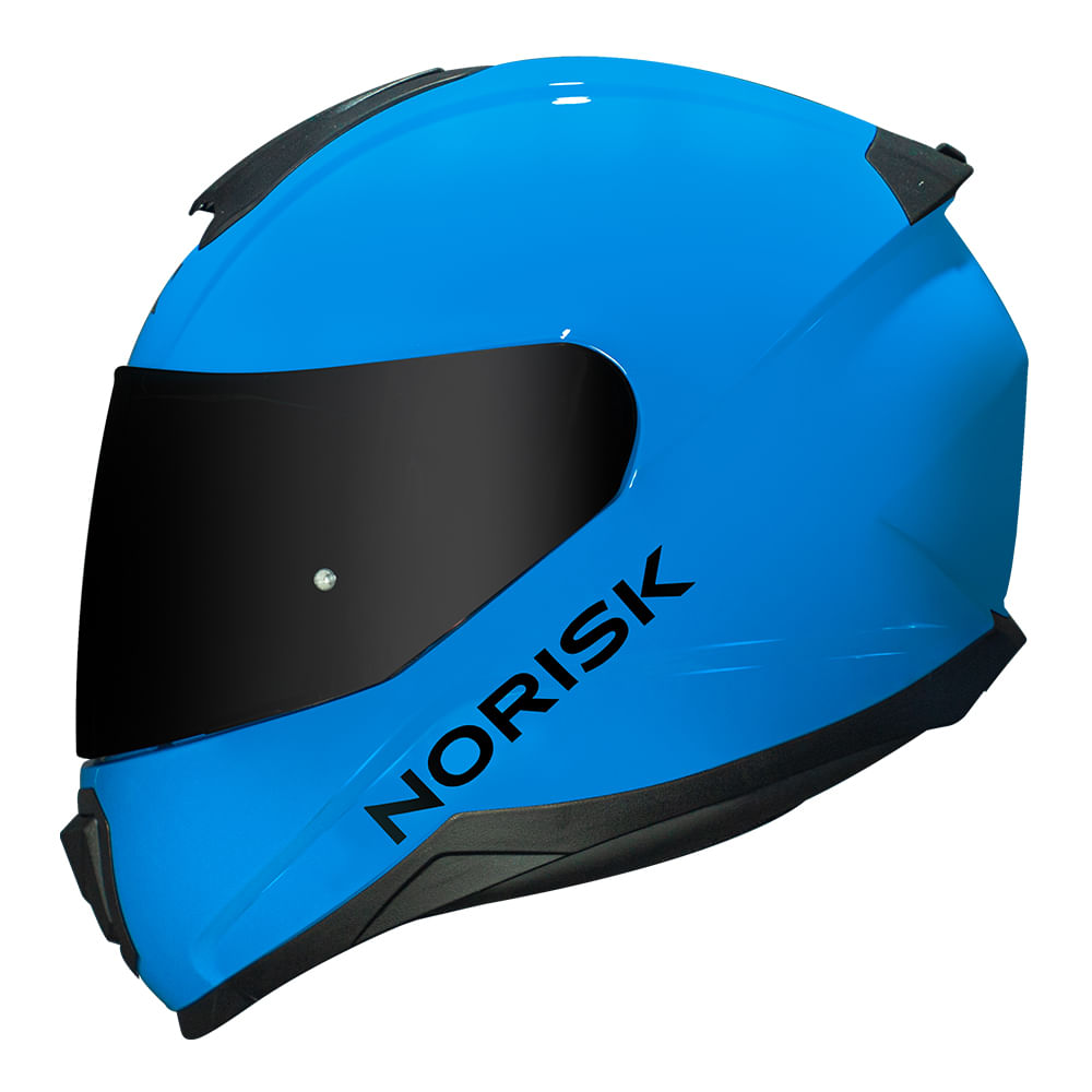 CAPACETE NORISK RAZOR SOLID AZUL - Image 7