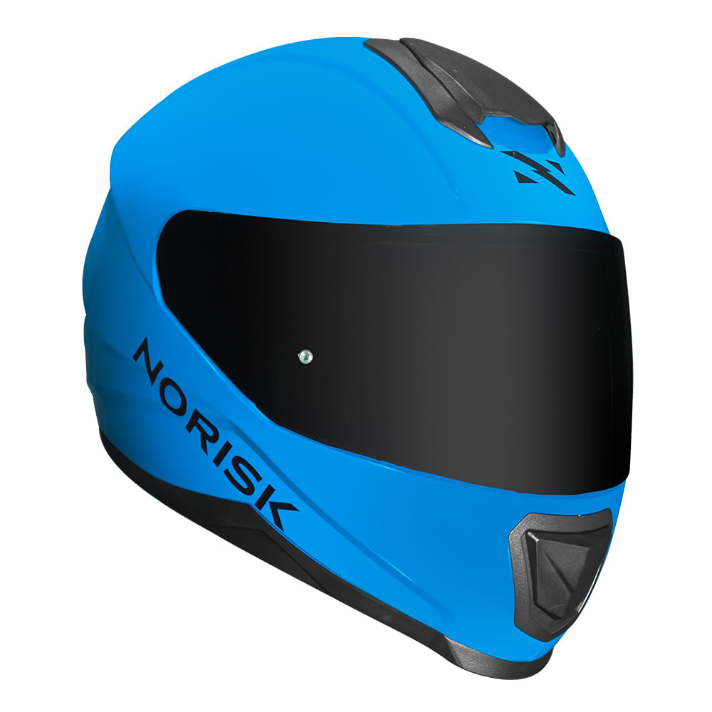 CAPACETE NORISK RAZOR SOLID AZUL - Image 3