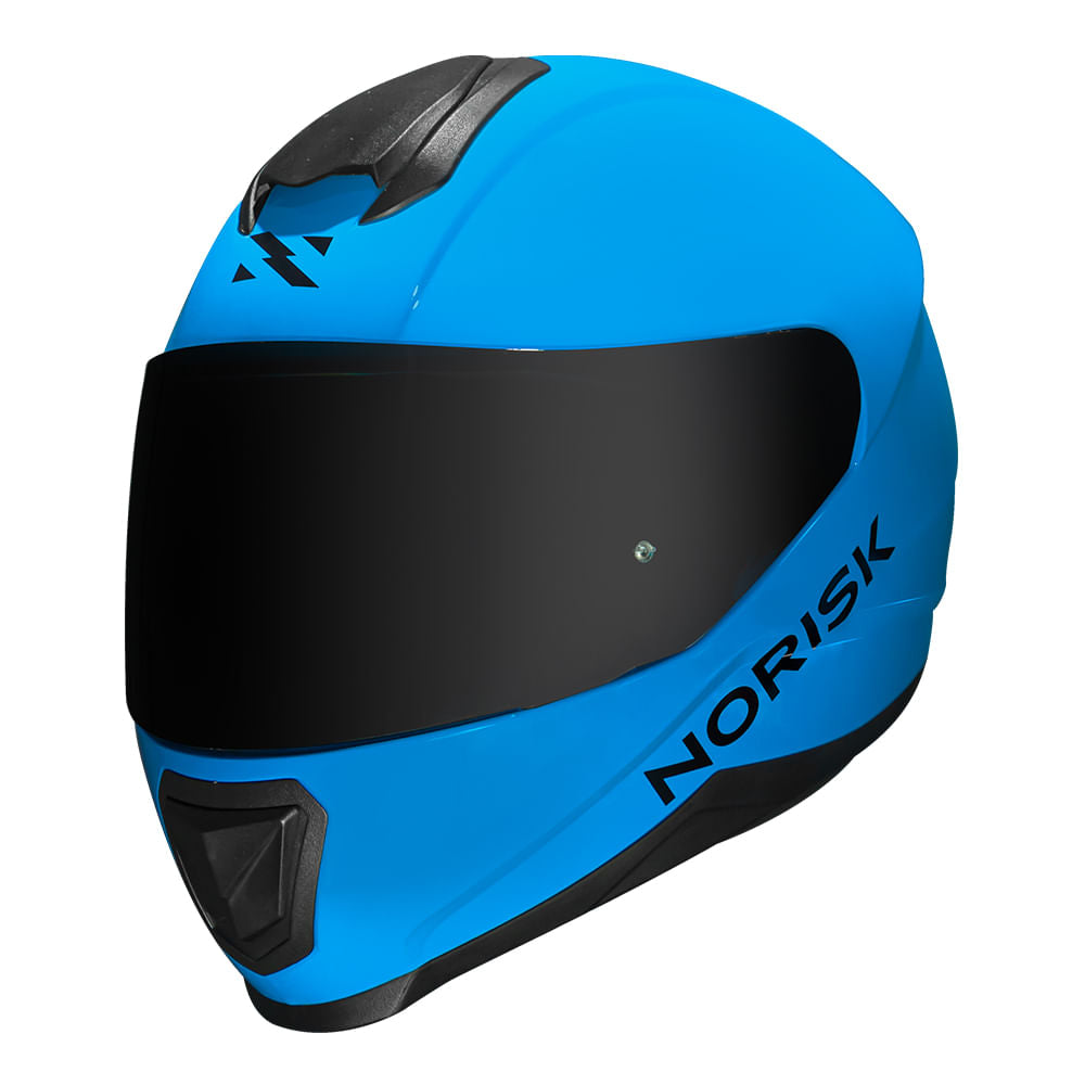 CAPACETE NORISK RAZOR SOLID AZUL - Image 4