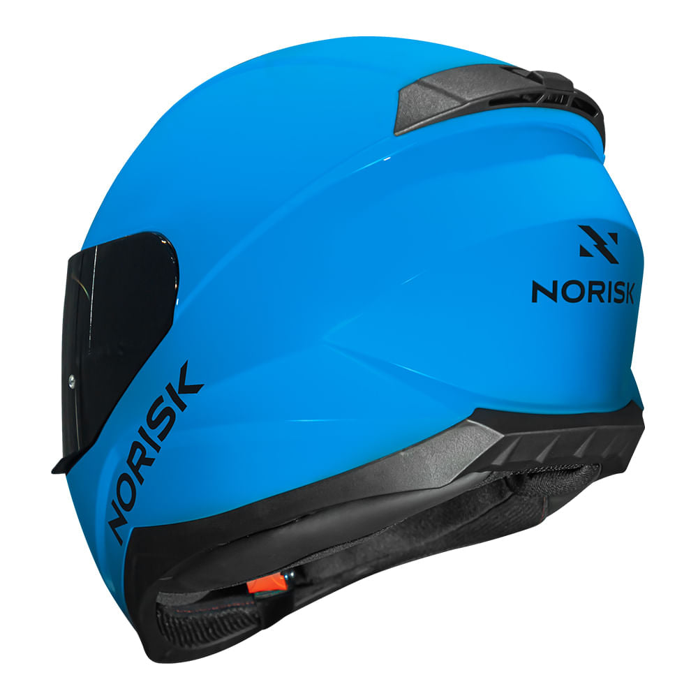 CAPACETE NORISK RAZOR SOLID AZUL - Image 5