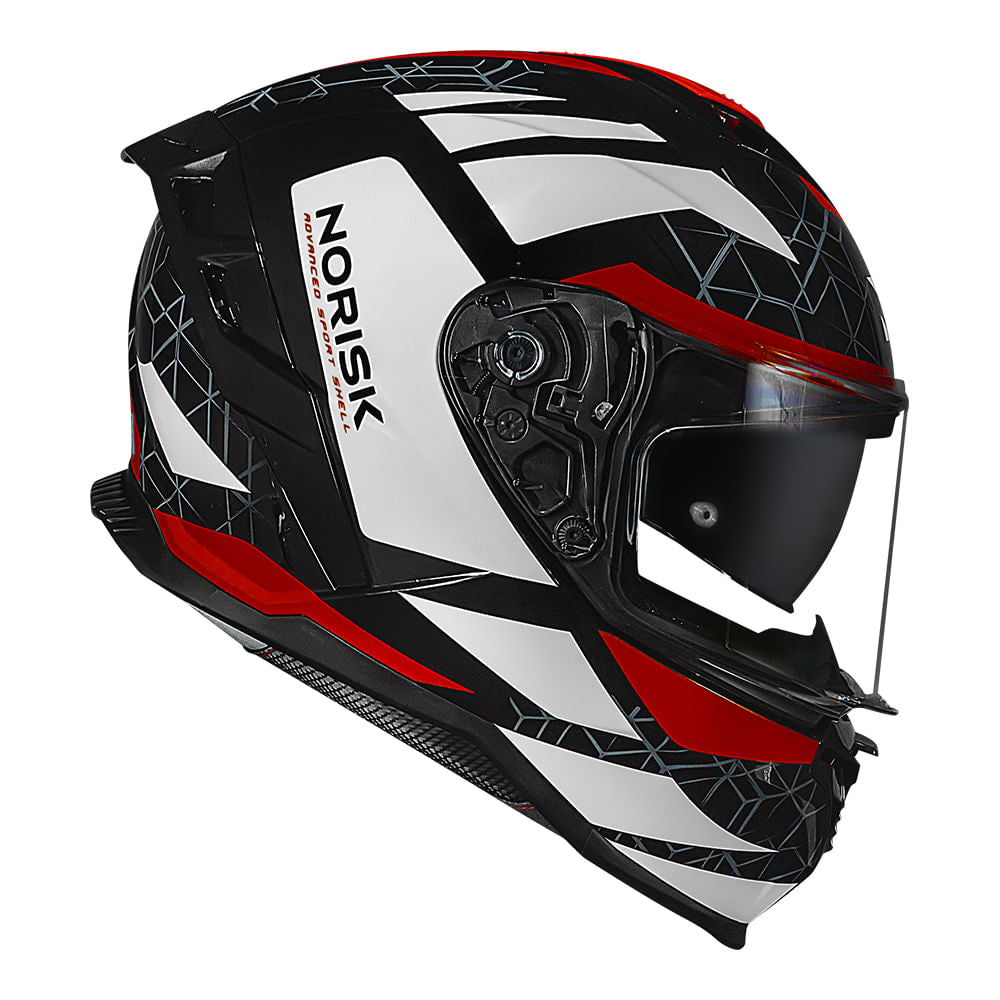 CAPACETE NORISK STRADA II EVOQUE VERMELHO