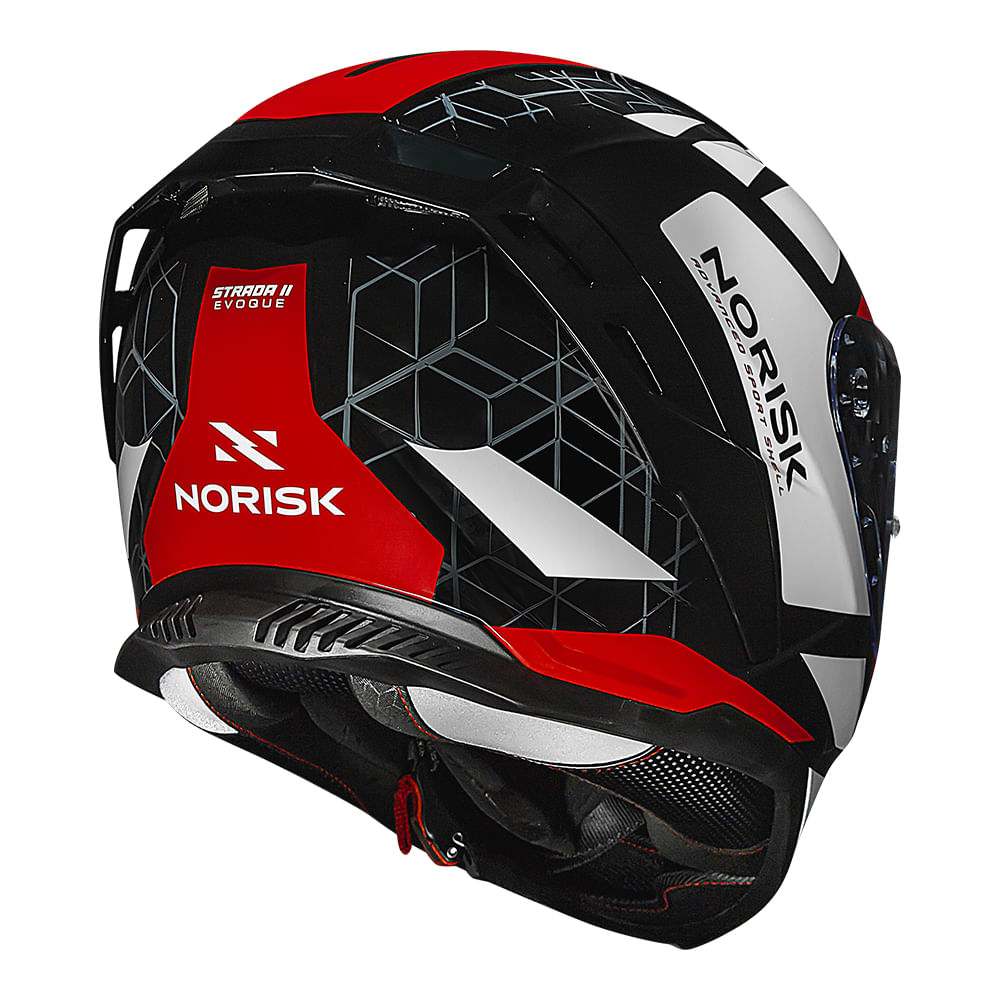CAPACETE NORISK STRADA II EVOQUE VERMELHO - Image 10