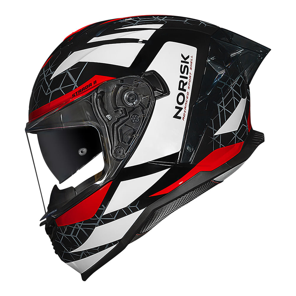 CAPACETE NORISK STRADA II EVOQUE VERMELHO - Image 2