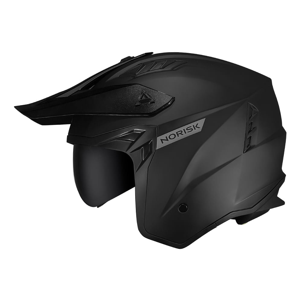 CAPACETE NORISK DARTH II MONOCOLOR PRETO FOSCO - Image 7