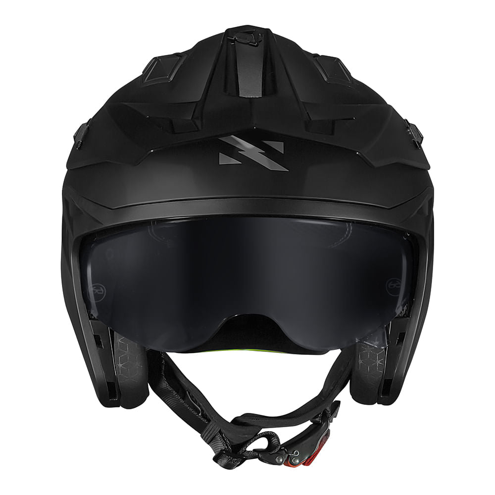 CAPACETE NORISK DARTH II MONOCOLOR PRETO FOSCO - Image 8