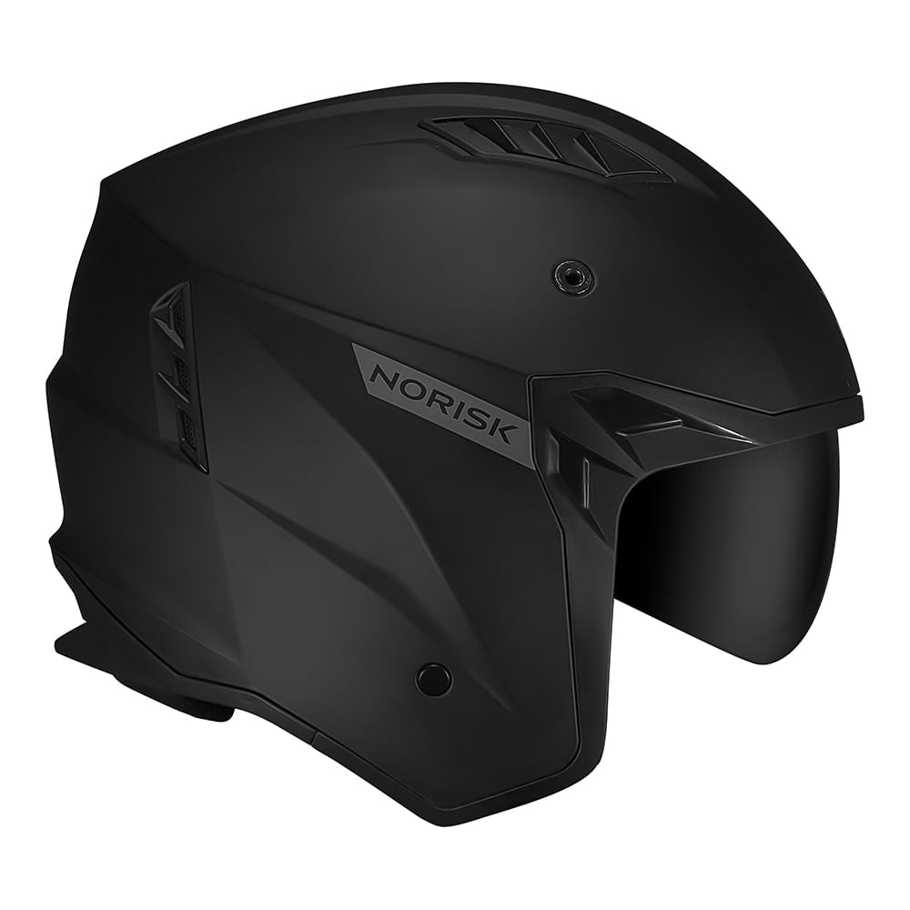 CAPACETE NORISK DARTH II MONOCOLOR PRETO FOSCO - Image 10