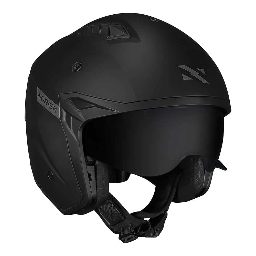 CAPACETE NORISK DARTH II MONOCOLOR PRETO FOSCO - Image 14