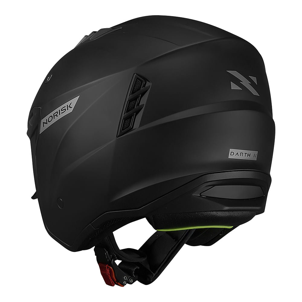 CAPACETE NORISK DARTH II MONOCOLOR PRETO FOSCO - Image 16