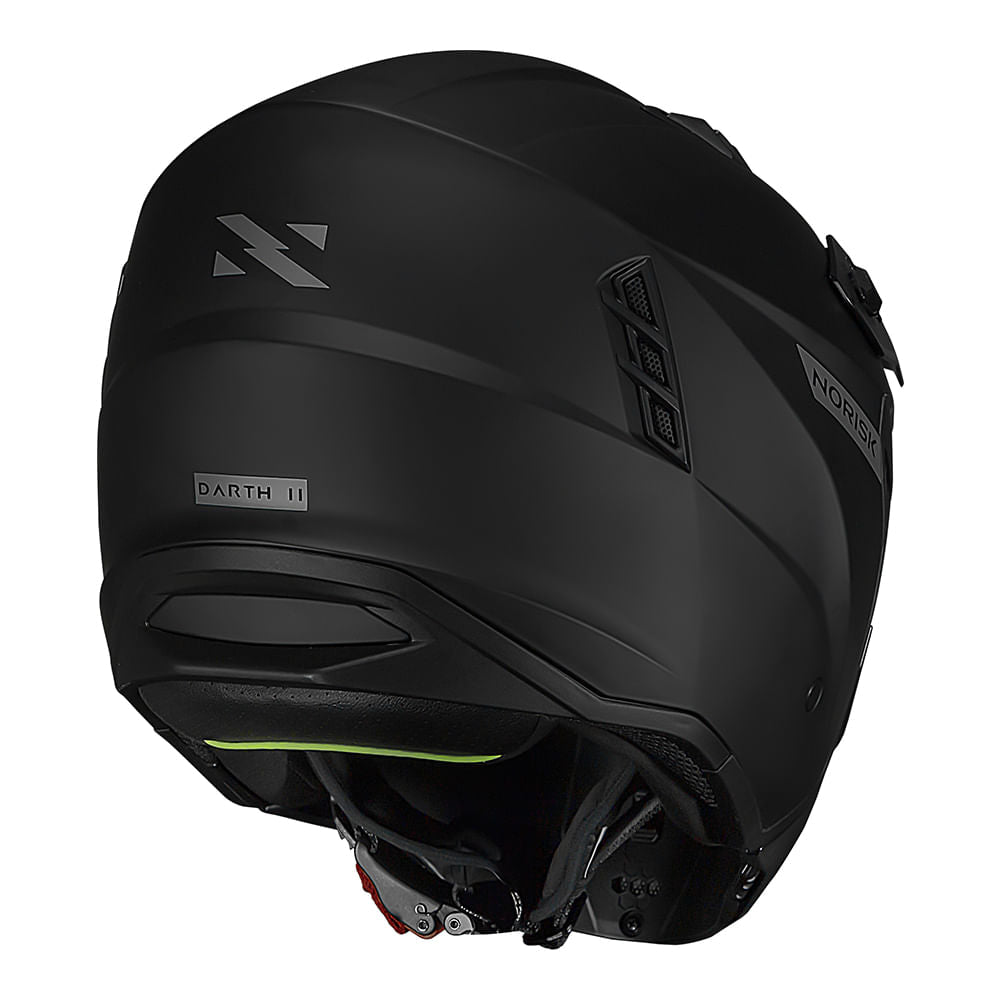 CAPACETE NORISK DARTH II MONOCOLOR PRETO FOSCO - Image 18