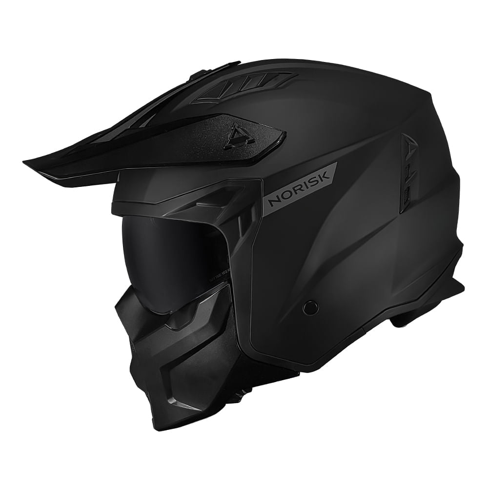 CAPACETE NORISK DARTH II MONOCOLOR PRETO FOSCO - Image 24