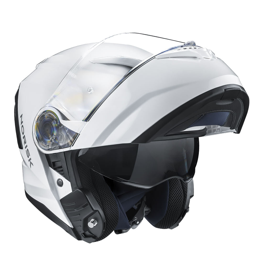 CAPACETE NORISK FORCE II MONOCOLOR BRANCO - Image 10