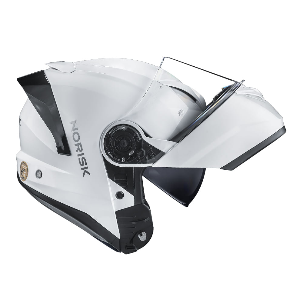 CAPACETE NORISK FORCE II MONOCOLOR BRANCO - Image 12