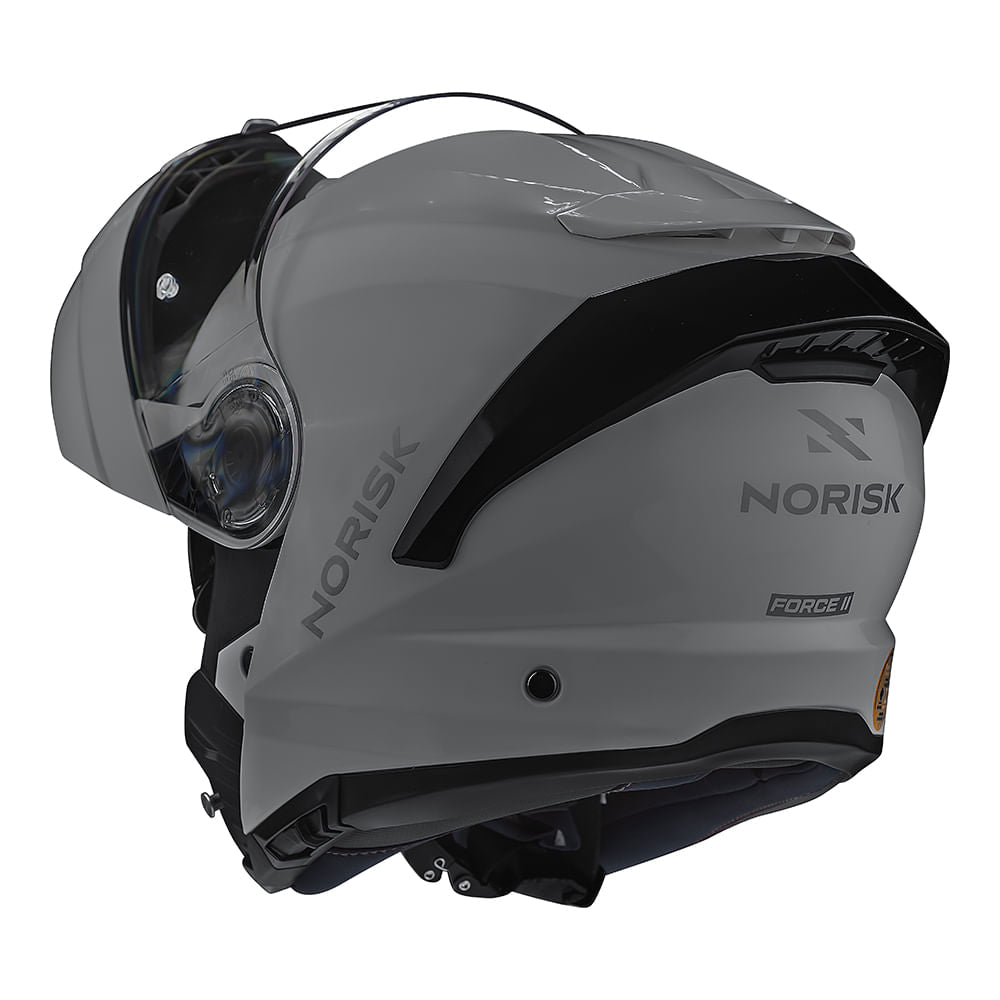 CAPACETE NORISK FORCE II MONOCOLOR NARDO CINZA - Image 11