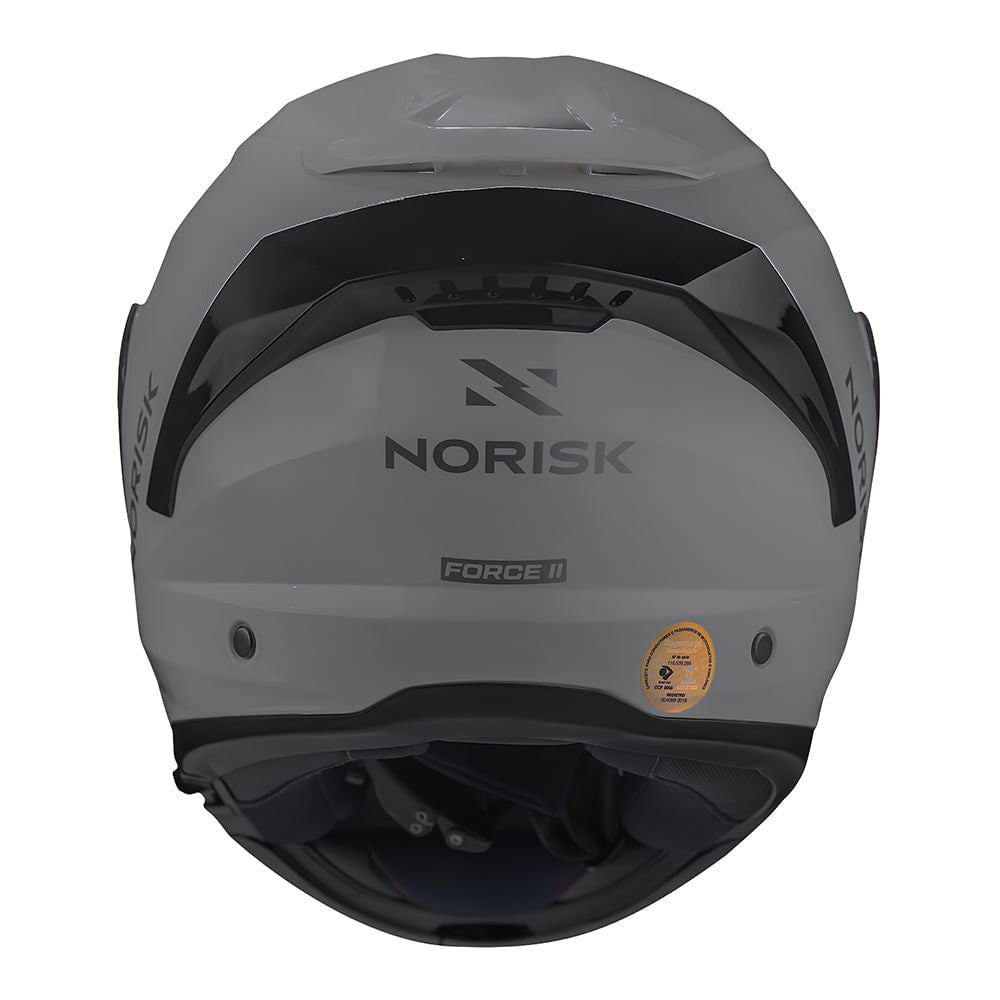 CAPACETE NORISK FORCE II MONOCOLOR NARDO CINZA - Image 12