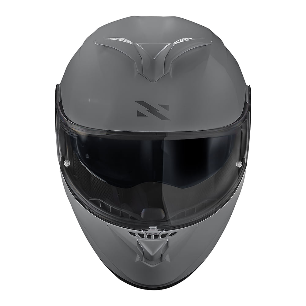 CAPACETE NORISK FORCE II MONOCOLOR NARDO CINZA - Image 13