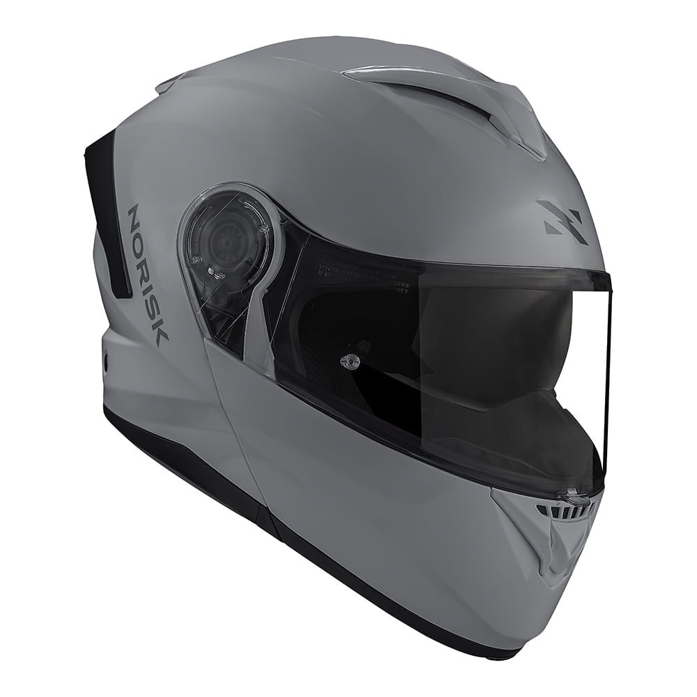 CAPACETE NORISK FORCE II MONOCOLOR NARDO CINZA - Image 3