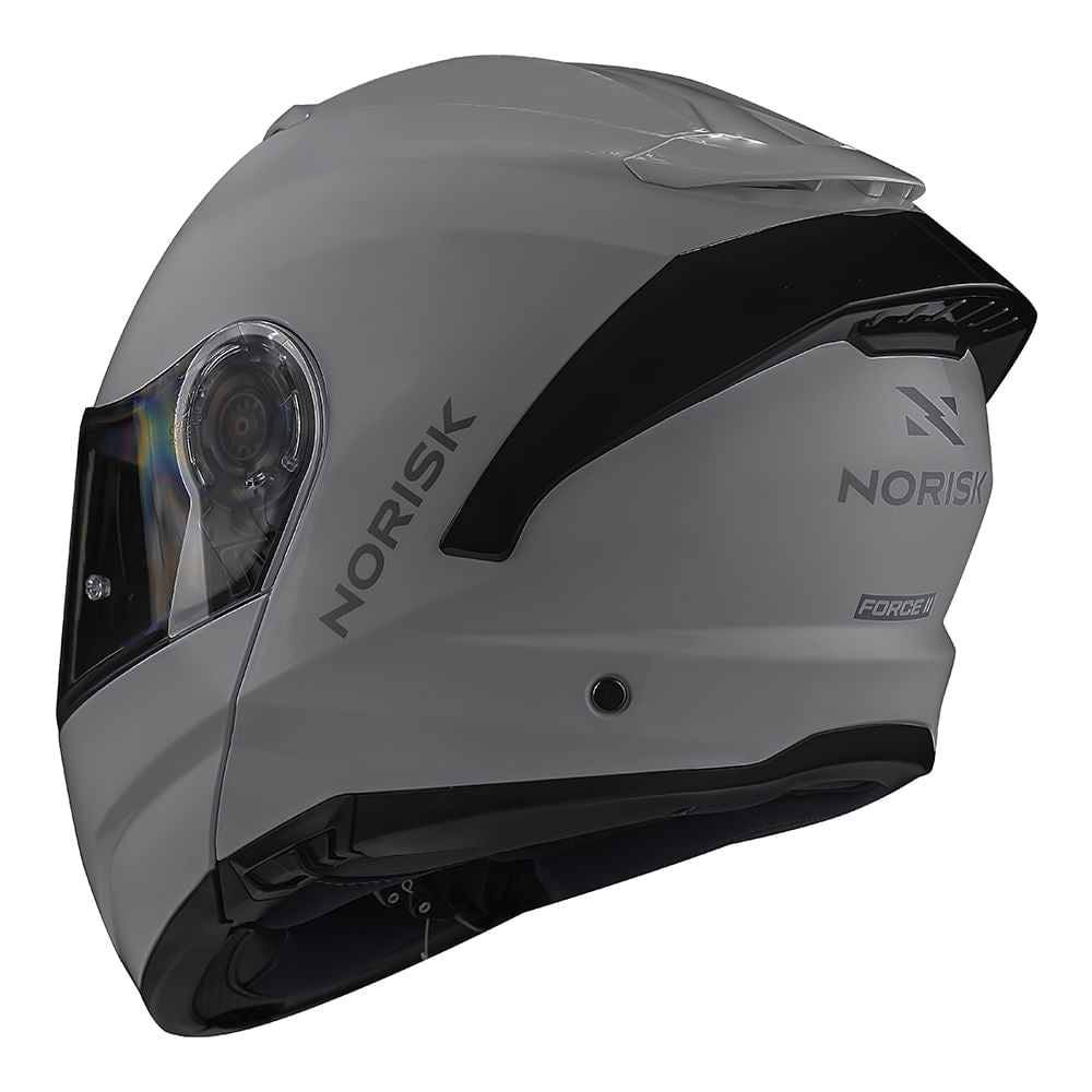 CAPACETE NORISK FORCE II MONOCOLOR NARDO CINZA - Image 4