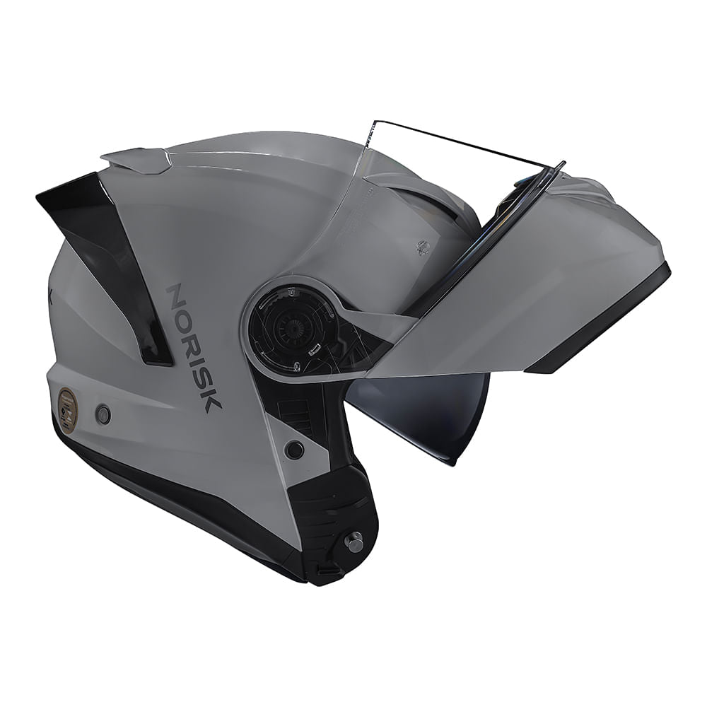 CAPACETE NORISK FORCE II MONOCOLOR NARDO CINZA - Image 6