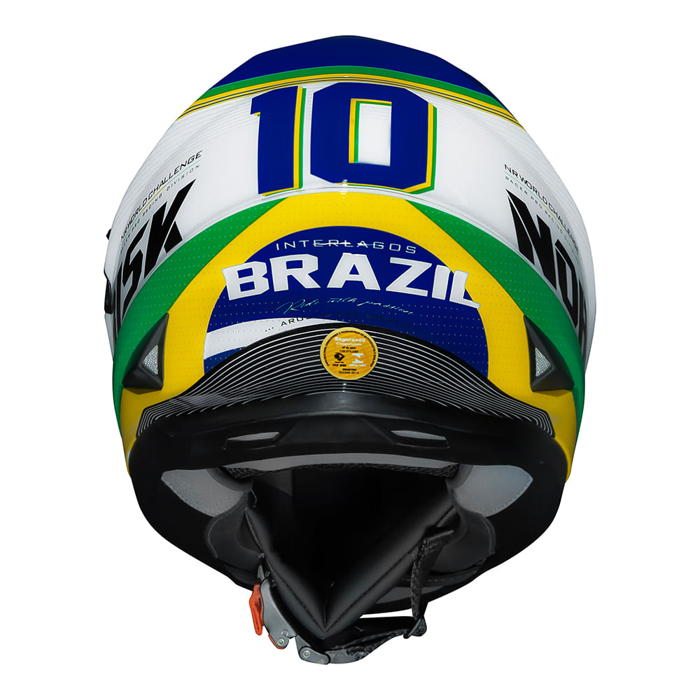 CAPACETE NORISK SOUL GRAND PRIX BRAZIL - Image 6