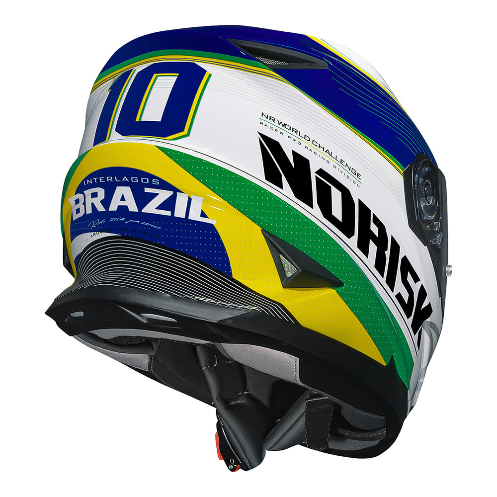 CAPACETE NORISK SOUL GRAND PRIX BRAZIL - Image 3