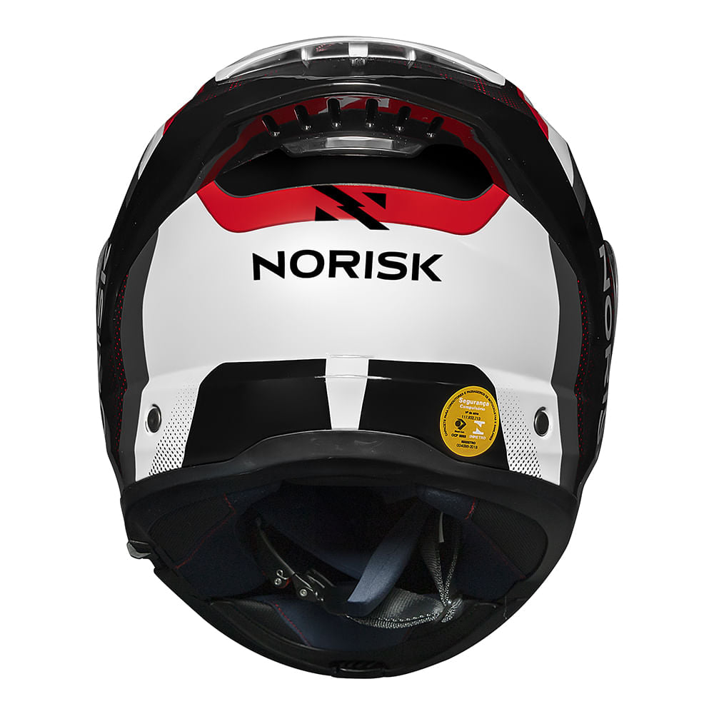 CAPACETE NORISK FORCE II KORE CINZA - Image 4
