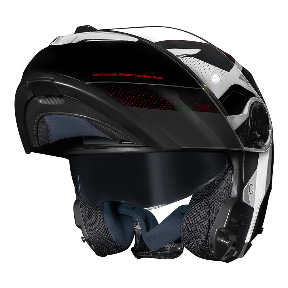 CAPACETE NORISK FORCE II KORE CINZA - Image 8
