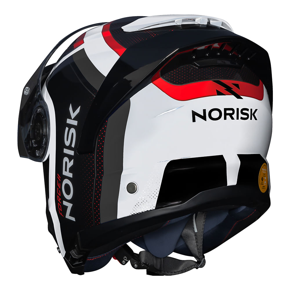 CAPACETE NORISK FORCE II KORE CINZA - Image 9