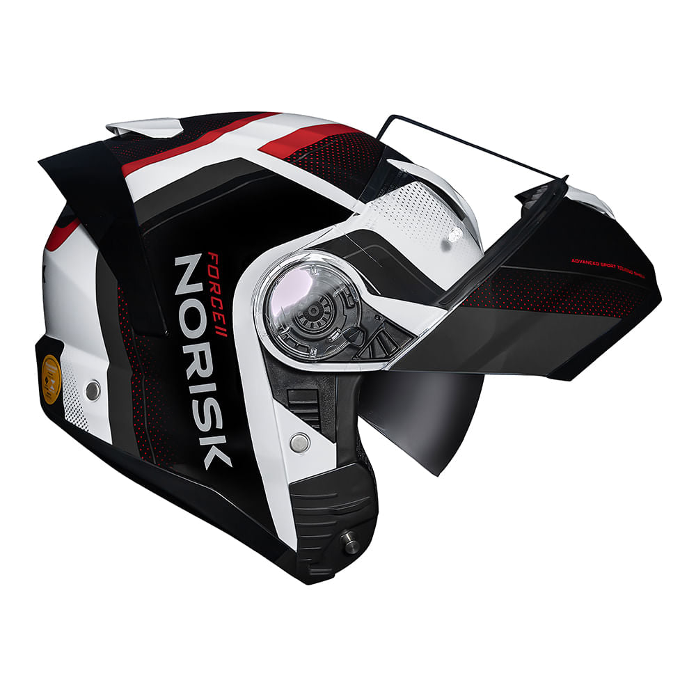 CAPACETE NORISK FORCE II KORE CINZA - Image 12
