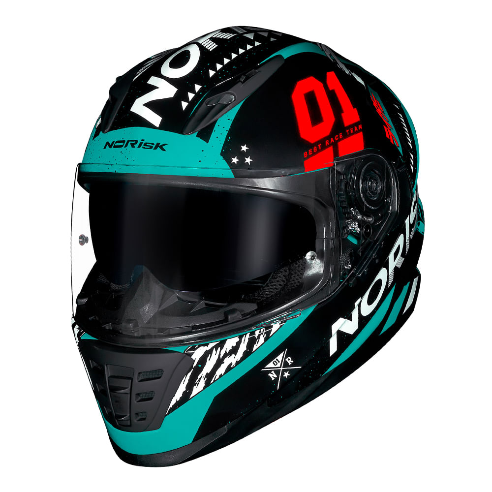 CAPACETE NORISK SOUL TOKYO PRETO - Image 2
