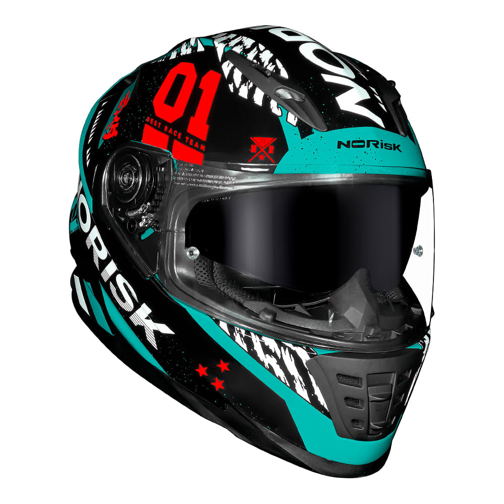 CAPACETE NORISK SOUL TOKYO PRETO - Image 3