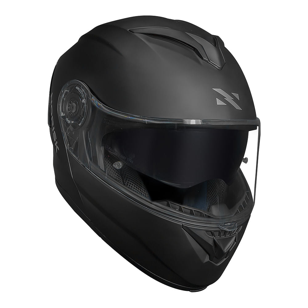 CAPACETE NORISK FORCE II MONOCOLOR PRETO FOSCO - Image 3