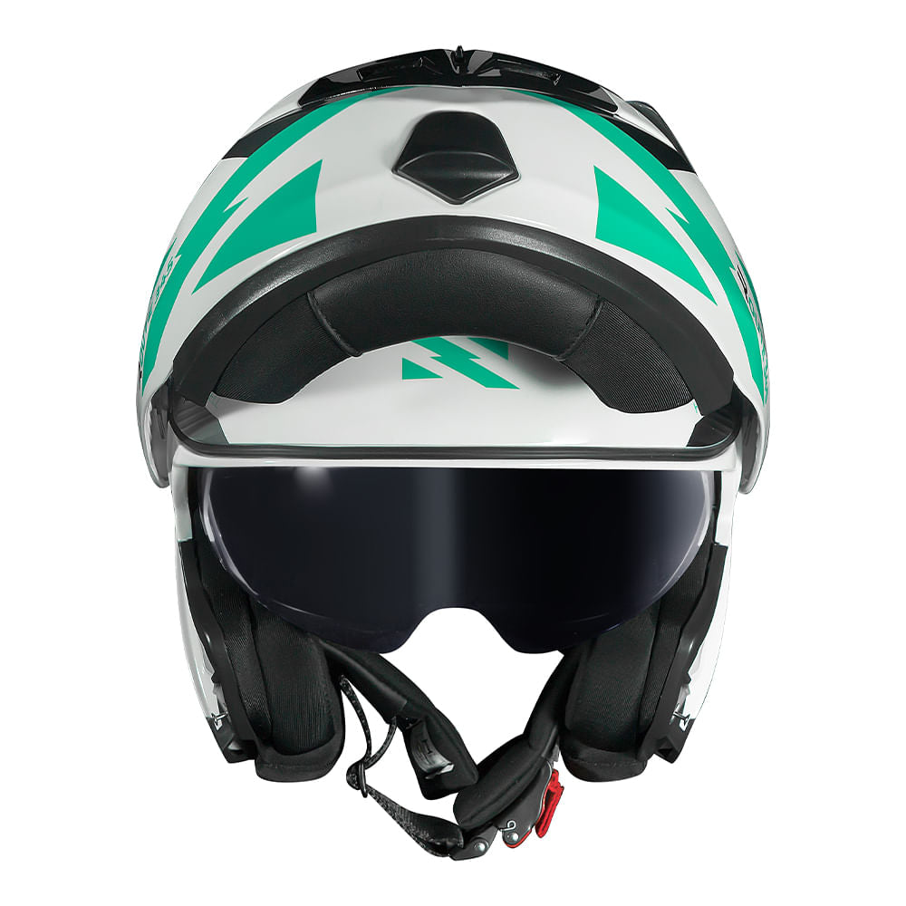 CAPACETE NORISK ROUTE FF345 REFLEX BRANCO - Image 12