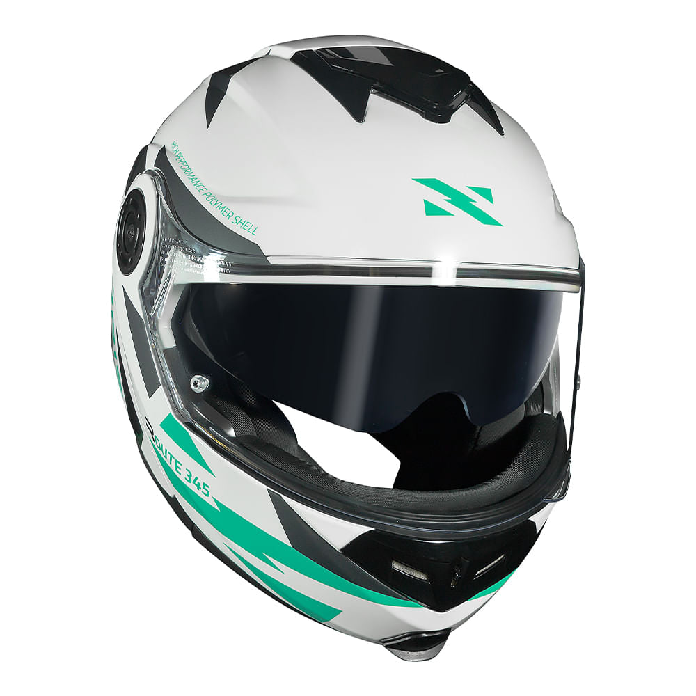 CAPACETE NORISK ROUTE FF345 REFLEX BRANCO - Image 3