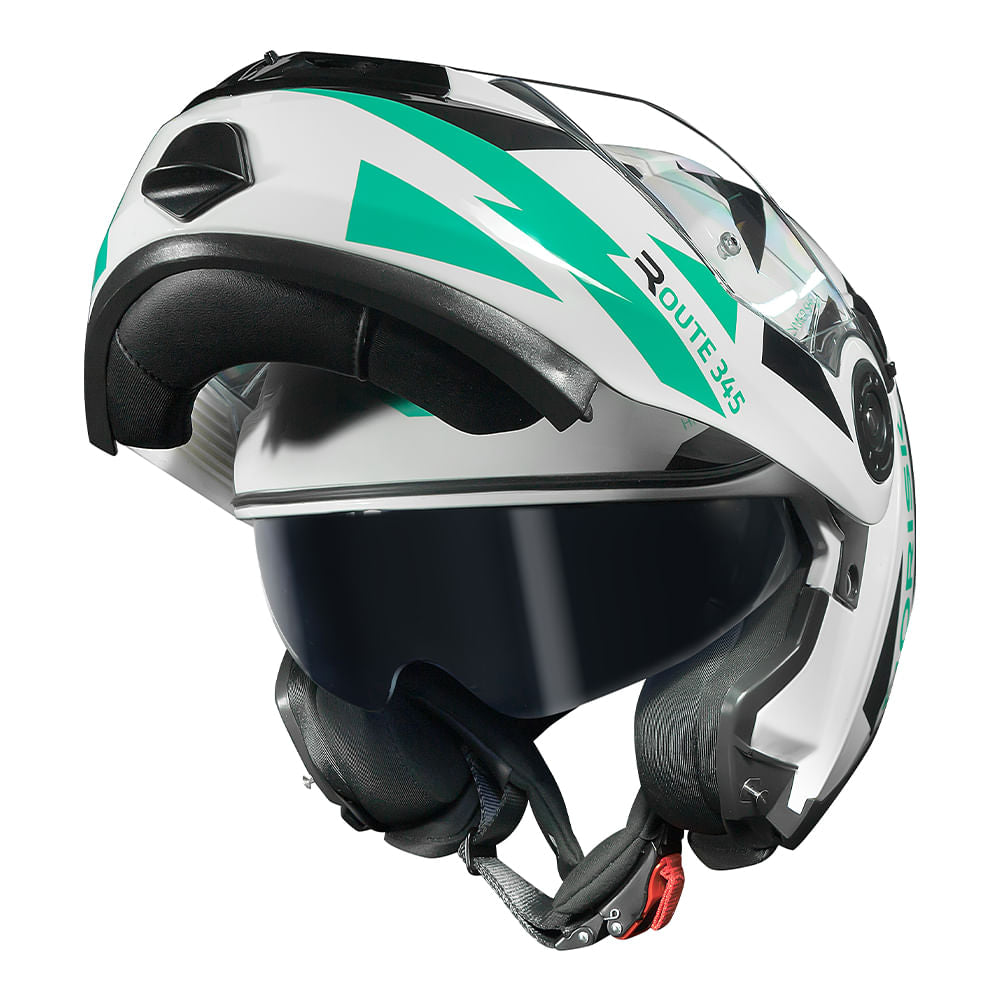 CAPACETE NORISK ROUTE FF345 REFLEX BRANCO - Image 4