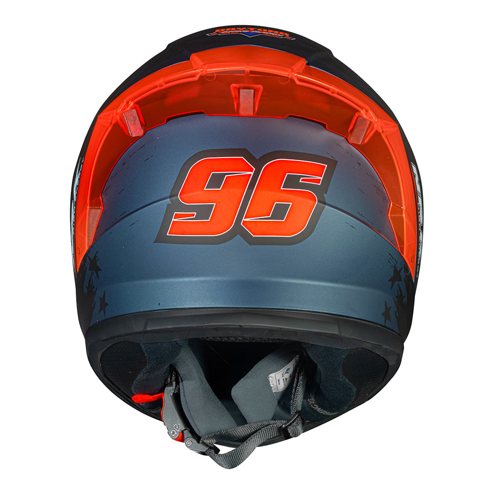 CAPACETE NORISK FLOW DAYTONA AZUL FOSCO - Image 4