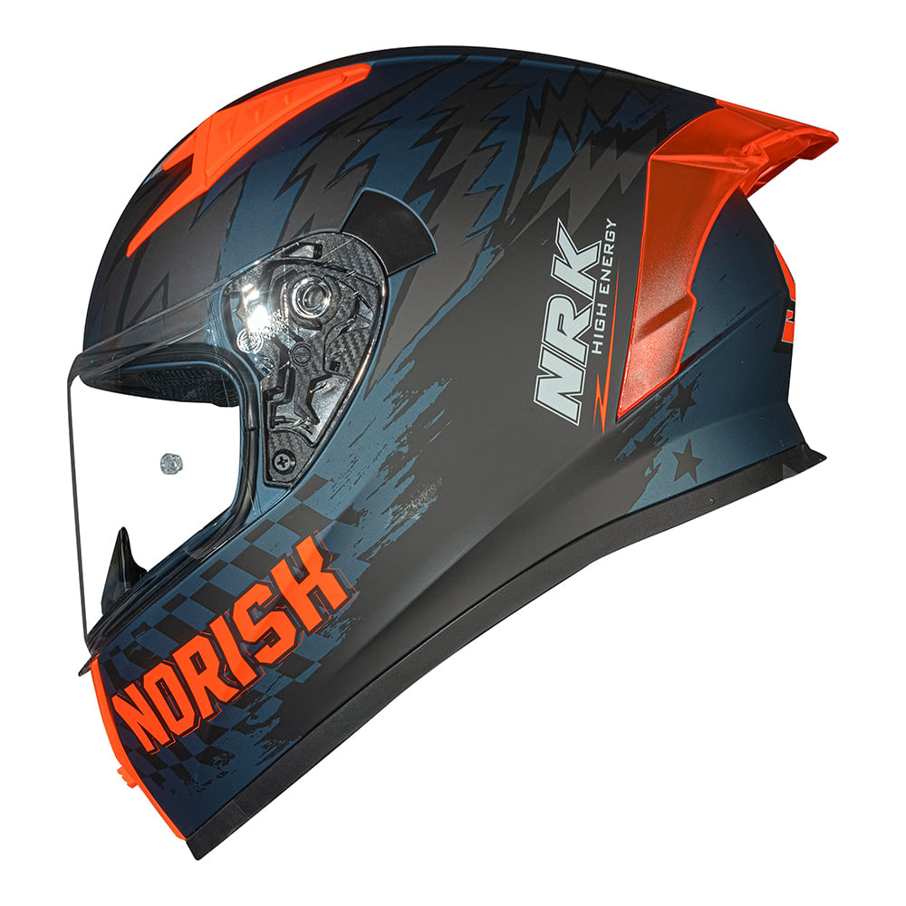 CAPACETE NORISK FLOW DAYTONA AZUL FOSCO - Image 5